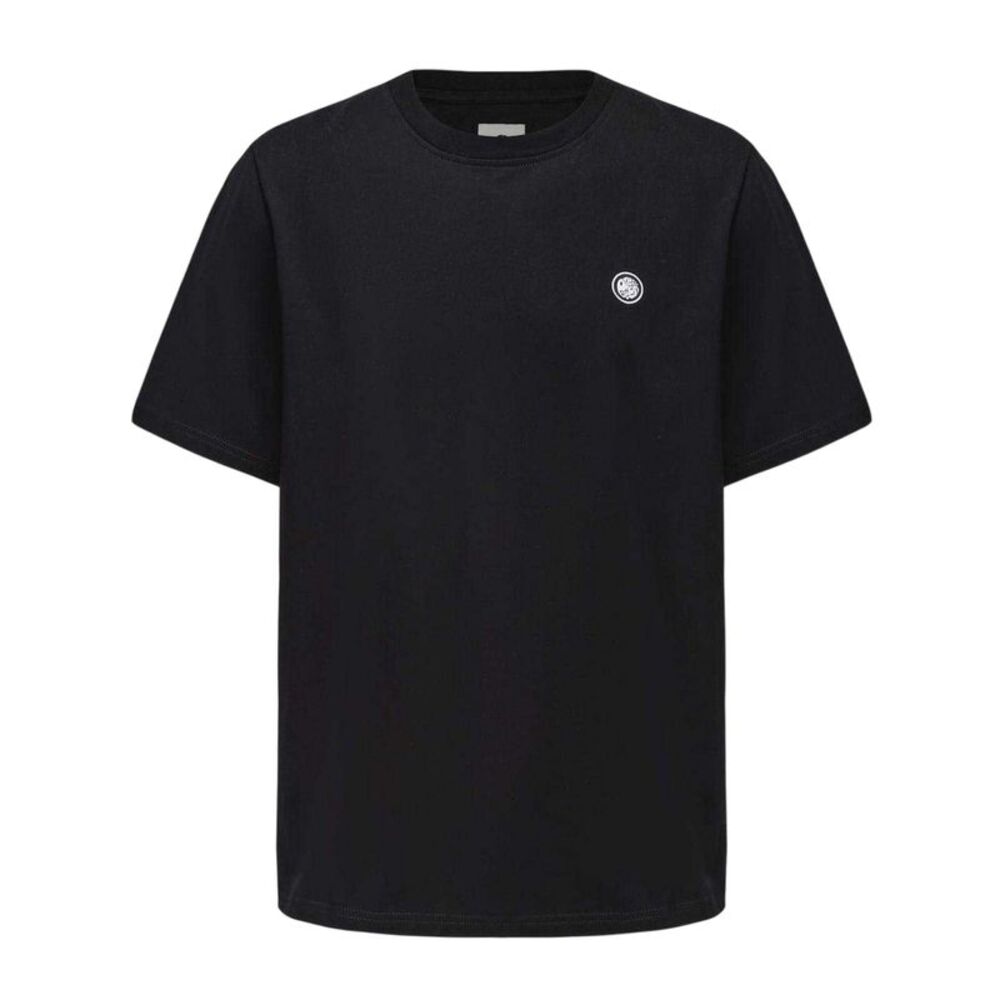 Pretty Green Mens Small Logo Cotton T-Shirt / Black
